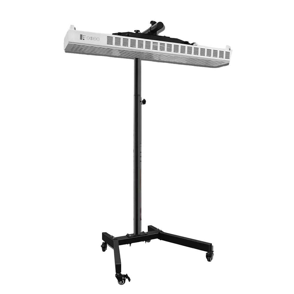 Portable Adjustable Stand for Full Body Red Light Therapy Panels.