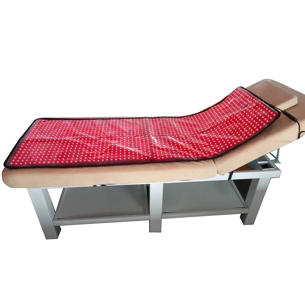 Luxury Full Body Infrared LED Light Therapy Mat Extra Large Red Light Pad 660nm 850nm.
