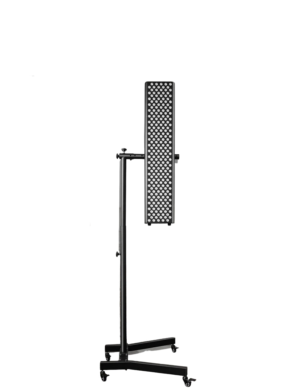 Adjustable Stand with Horizontal and Vertical Support for Full Body Red Light Therapy Treatments