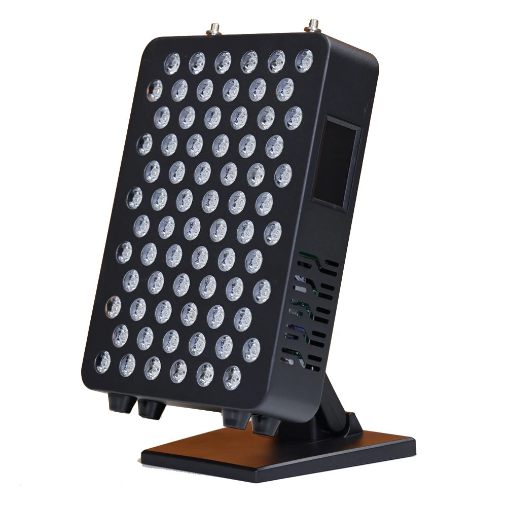 Desktop Red & Near Infrared Light Therapy Panel with Touch Screen Black or White Frame