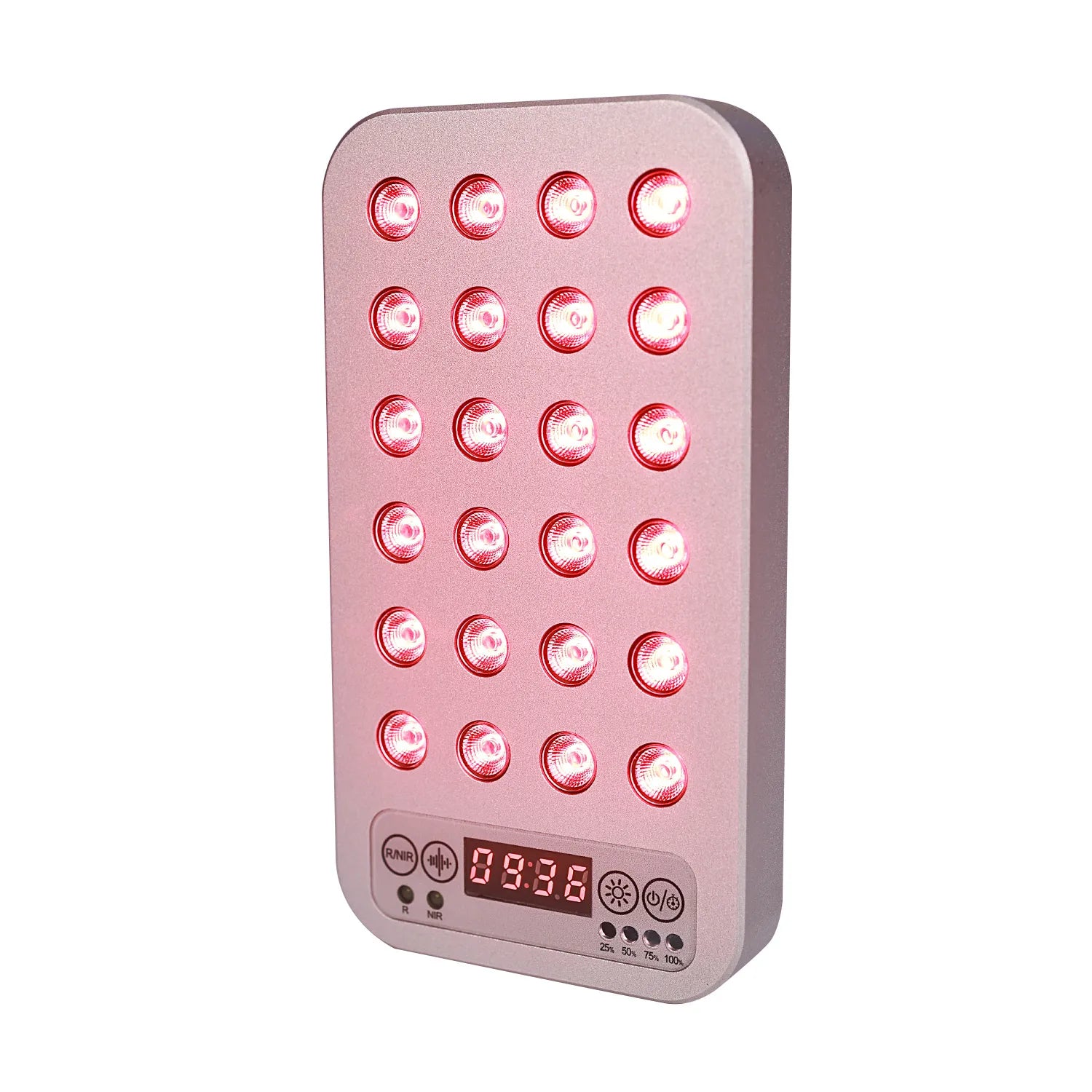 Compact Cordless Infrared Red Light Panel with Portable Rechargeable Full Body Therapy.