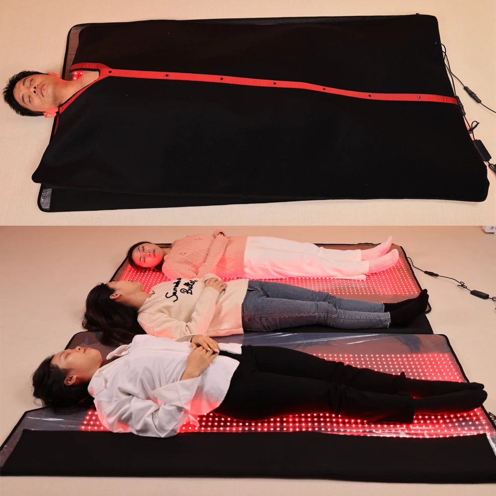 Infrared Red Light Therapy Sauna Blanket 660 nm 850 nm Full Body Sleeping Bag