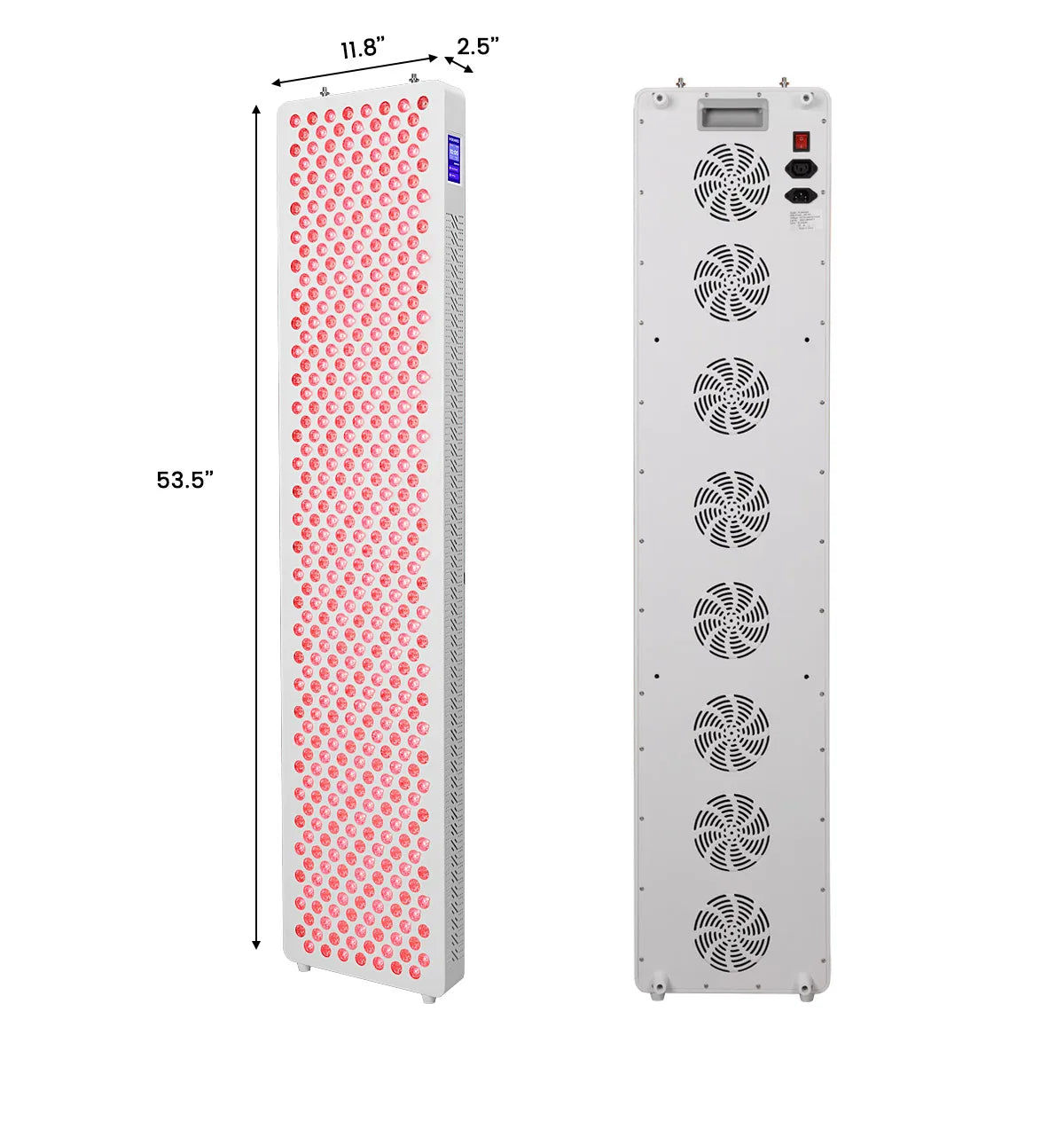 Red Light Therapy Panel for Fitness & Pain Relief 480nm 630nm 660nm 810nm 830nm 850nm 1060nm.