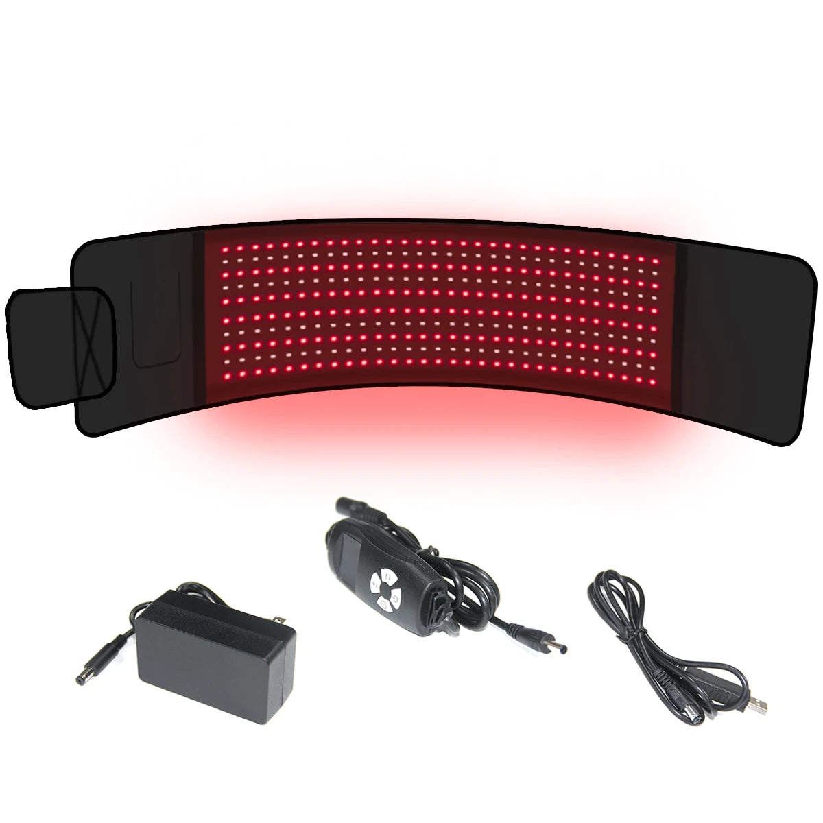 Infrared LED Therapy Mat Red Light Belt for Legs, Back and Abdominal Treatment.