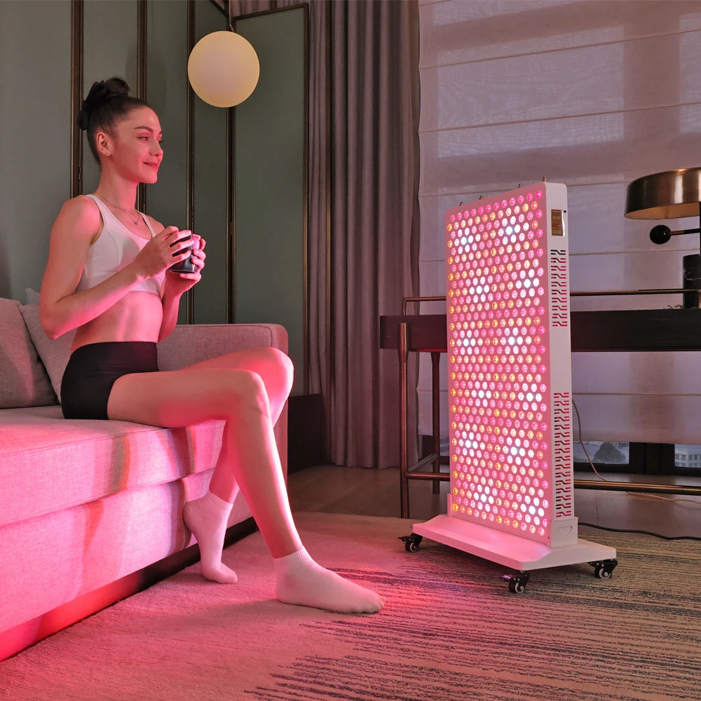 Touch Screen 9-Wavelength Red Light Therapy Bed