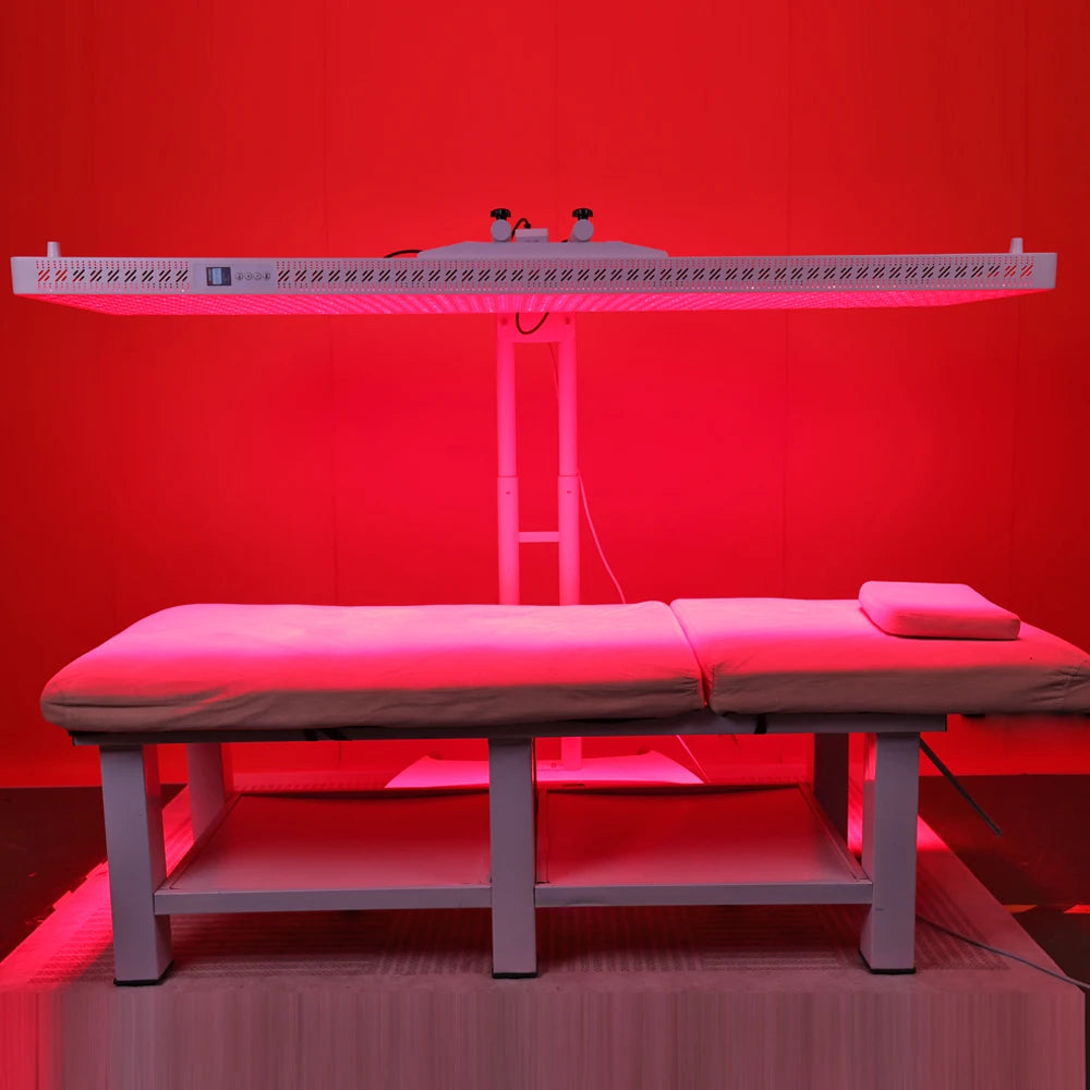 Red Light Therapy Bed for Full Body, LED Panel Combo with Near Infrared 5 Wavelengths