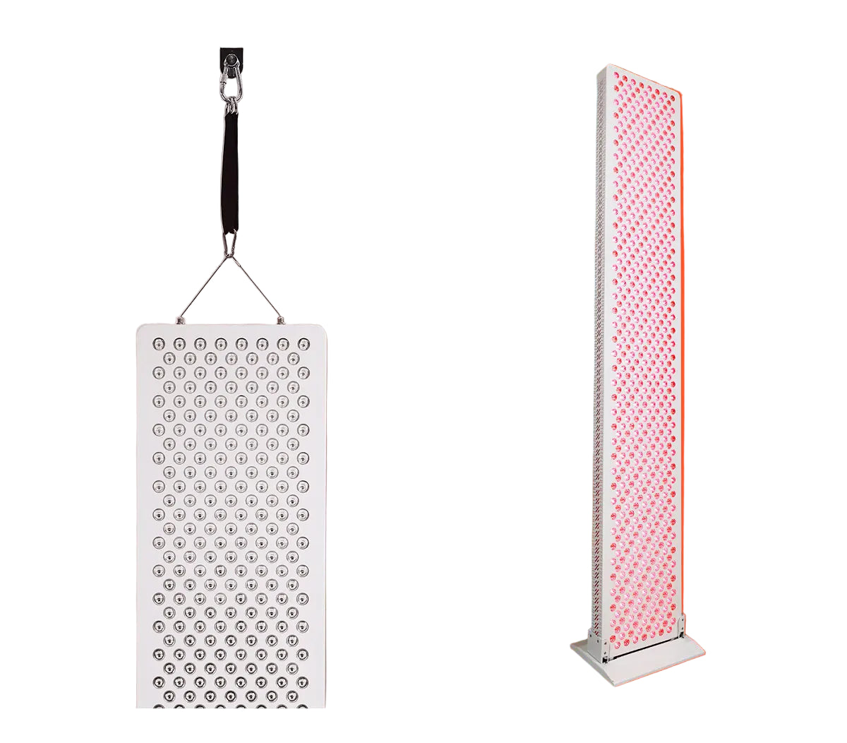 7 Wavelength Full Body Red Light Therapy Panel with Stand Near Infrared LED Light Device for Home and Professional Use.