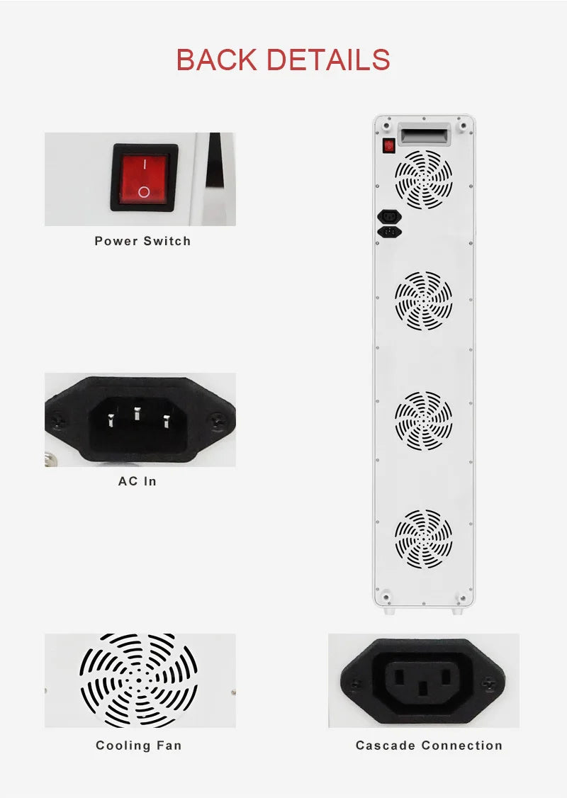 Professional Infrared Red Light Therapy Panel 630nm 660nm 810nm 830nm 850nm