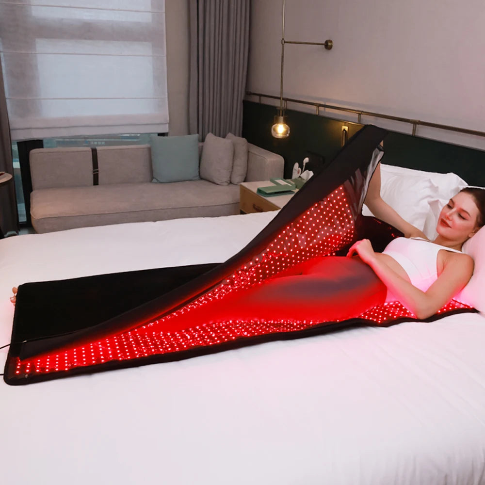 Infrared Red Light Therapy Sauna Blanket 660 nm 850 nm Full Body Sleeping Bag