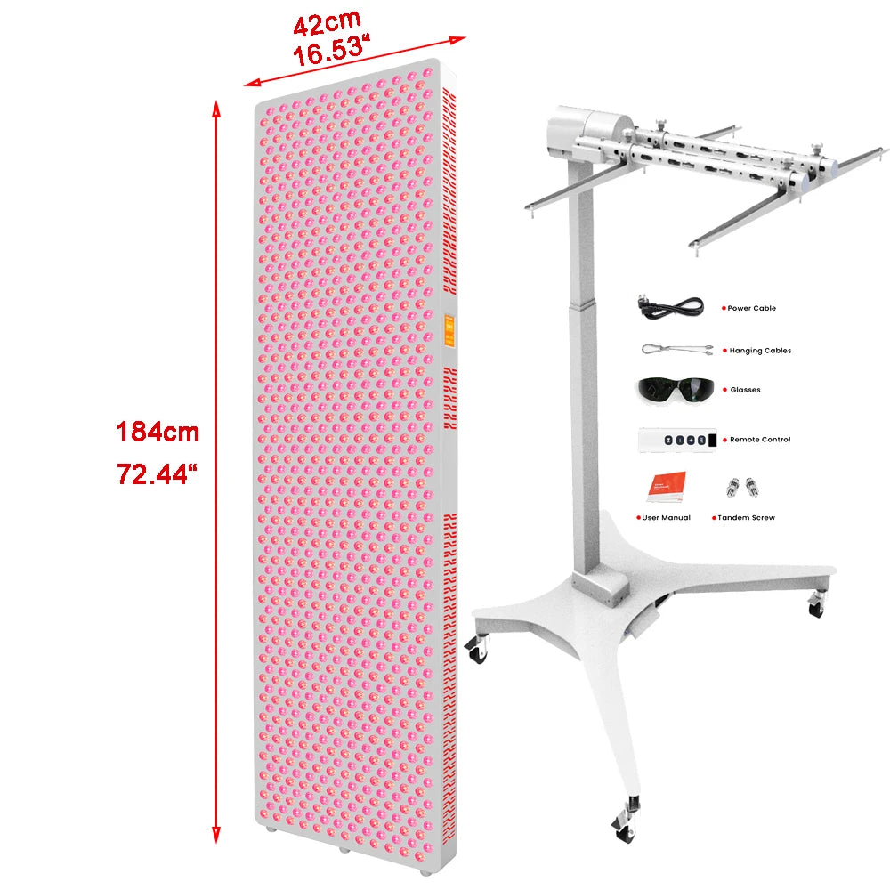 RLPro Series : 8 Wavelength Red Light Therapy Suite of Panels with Stand