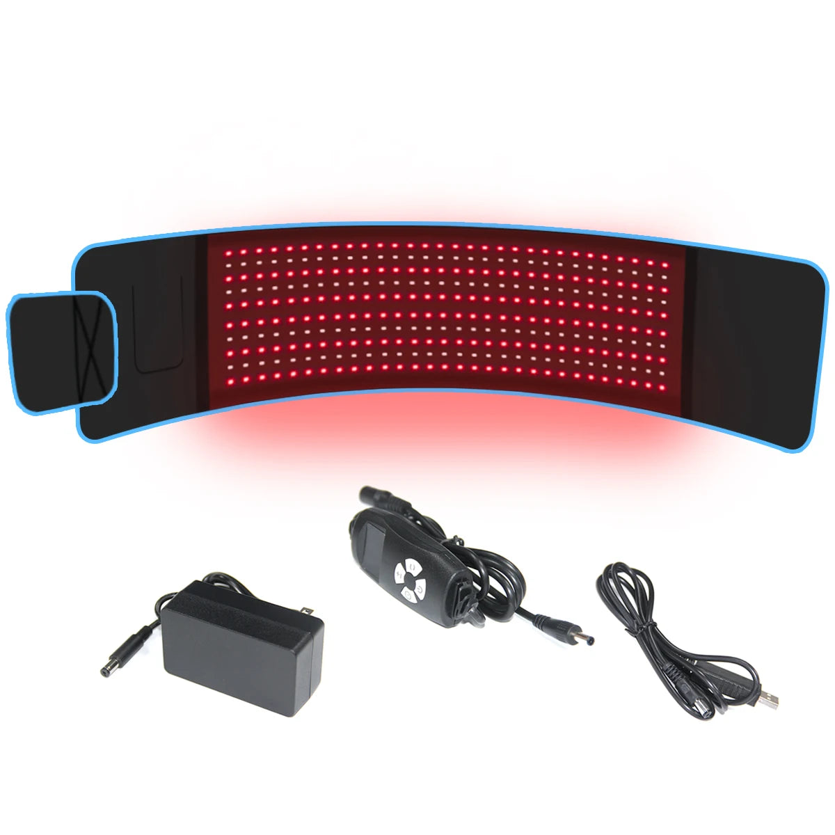 Infrared LED Therapy Mat Red Light Belt for Legs, Back and Abdominal Treatment.