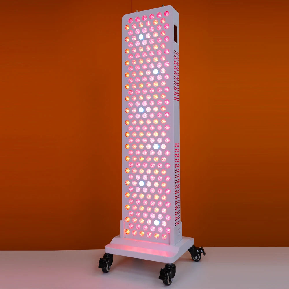 Full Body Red & Infrared Light Therapy Panel with Mobile Stand