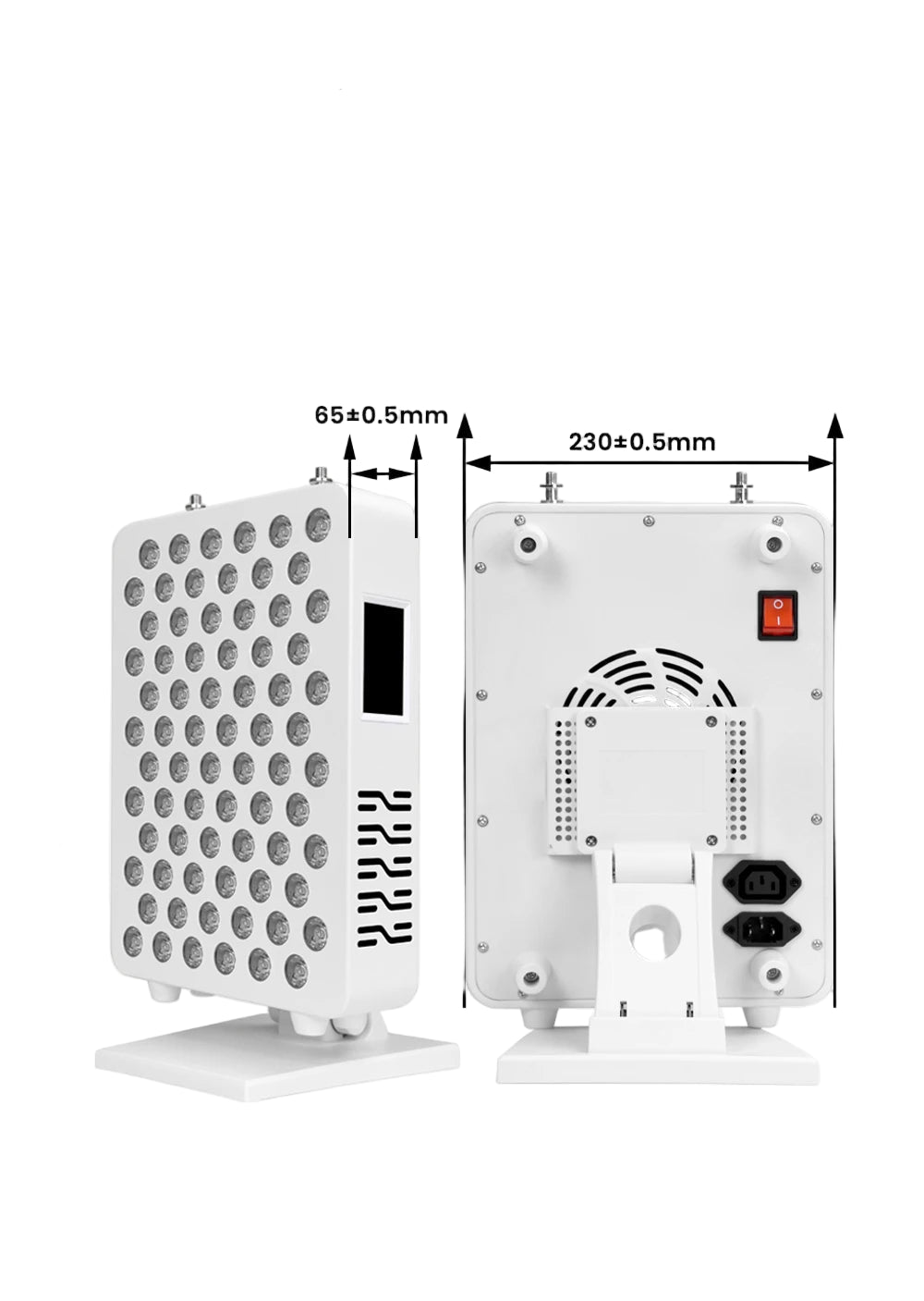 9-Wavelength 1060nm Near Infrared LED Red Light Therapy Panel