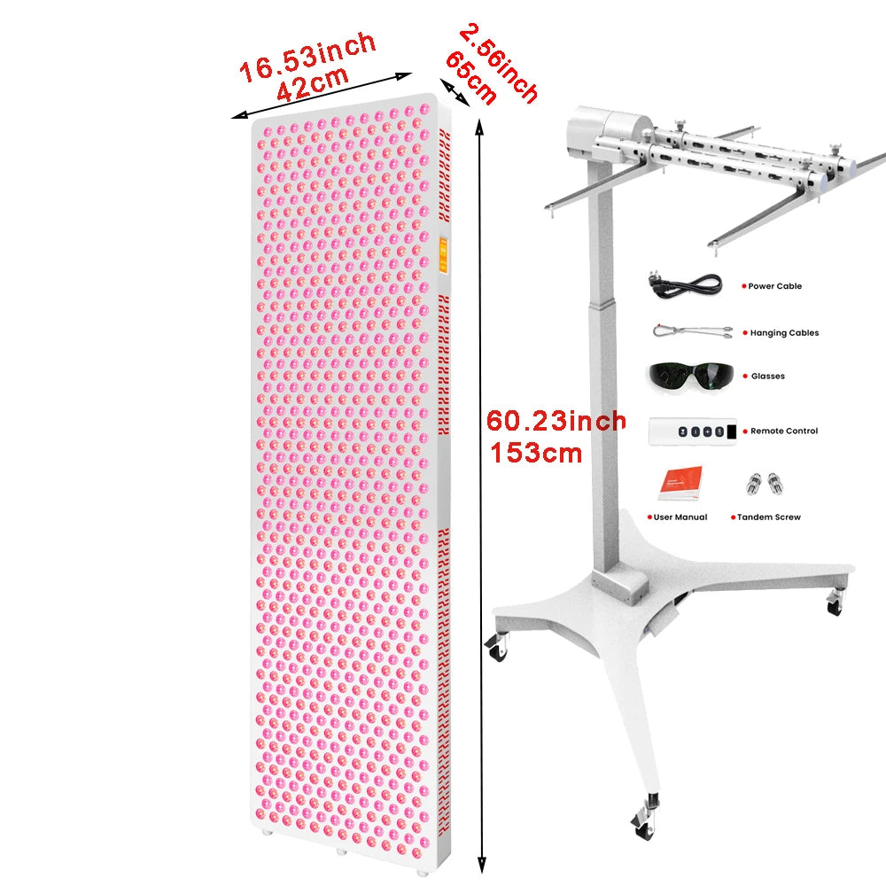 RLPro Series : 8 Wavelength Red Light Therapy Suite of Panels with Stand