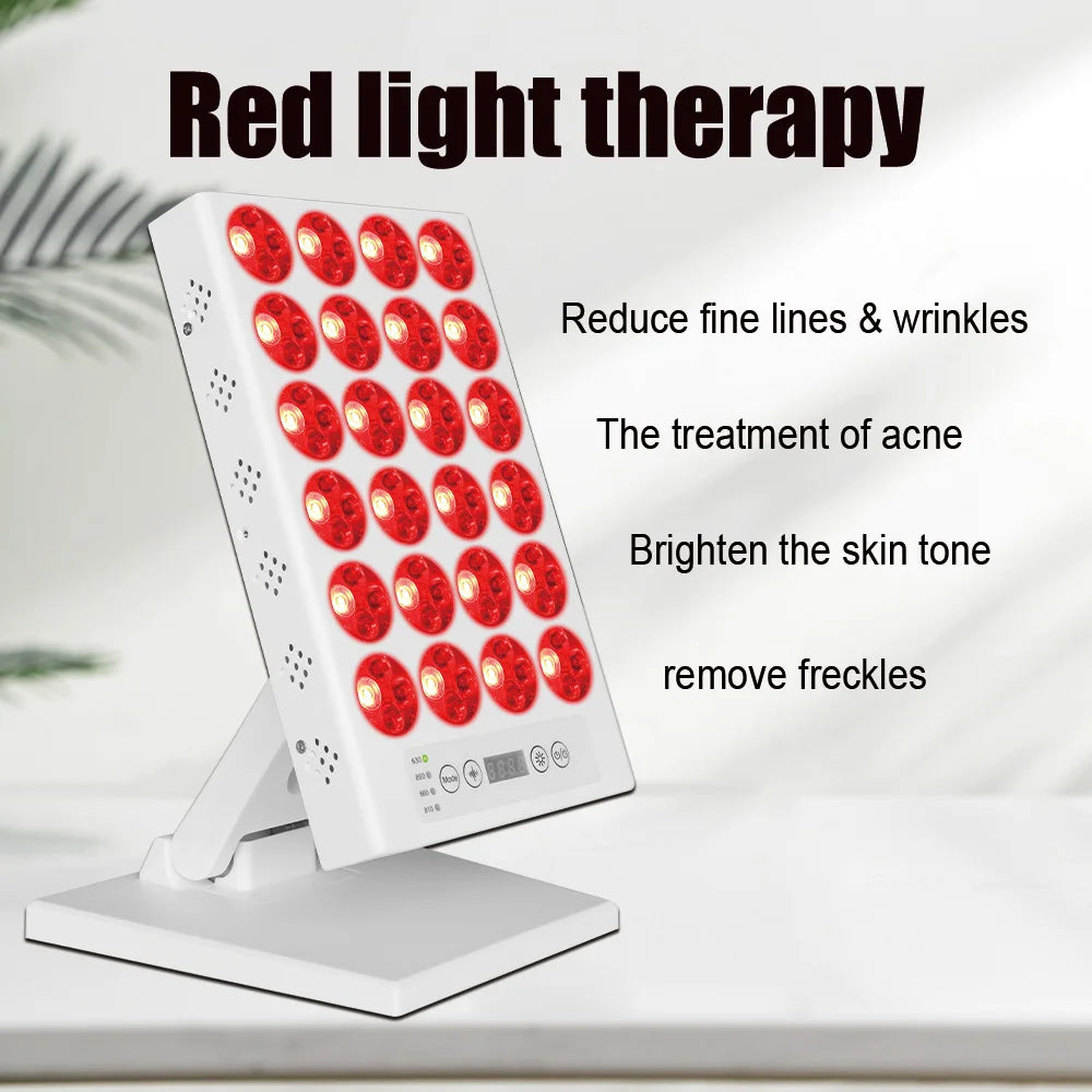 Desktop Red Light Therapy Panel Near Infrared Device 630nm to 850nm