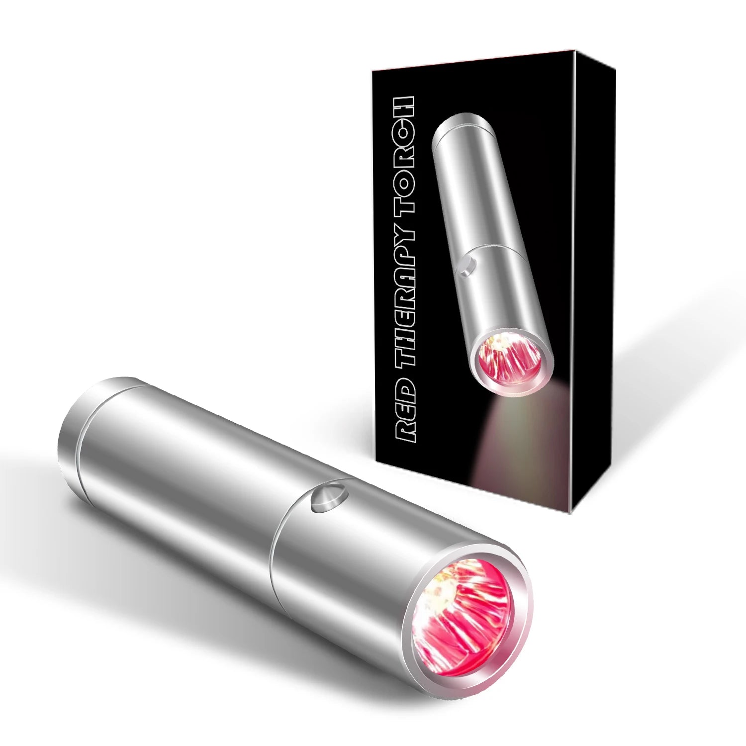 Portable Infrared LED Red Light Therapy Pen 3 Wavelength Light Torch
