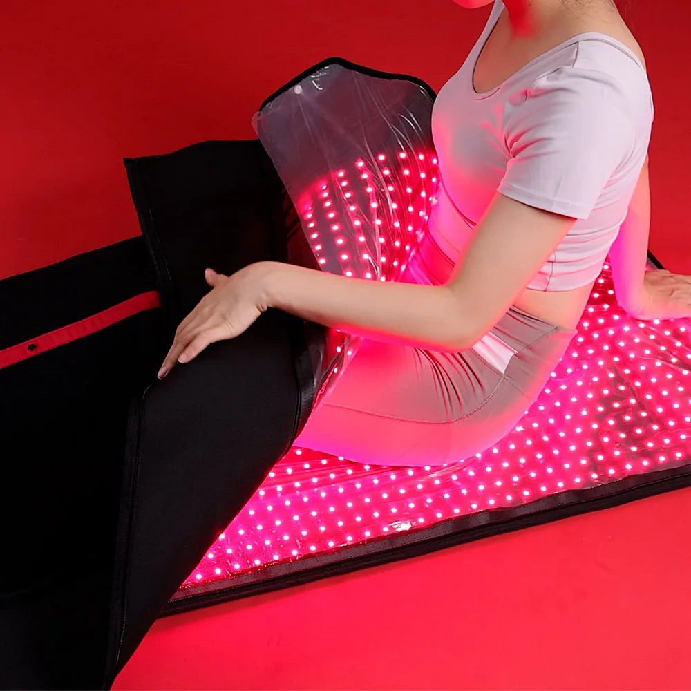 Portable Full Body Infrared Red Light Therapy Sleeping Bag Mat
