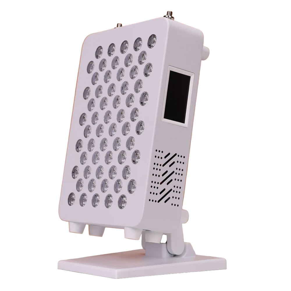 Flicker-Free Dual Chip LED Panel with Adjustable Stand, Red & Near Infrared Light Therapy