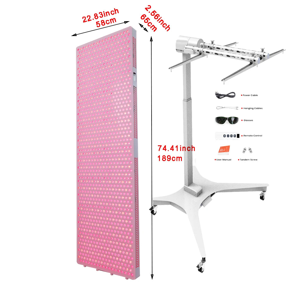 RLPro Series : 8 Wavelength Red Light Therapy Suite of Panels with Stand