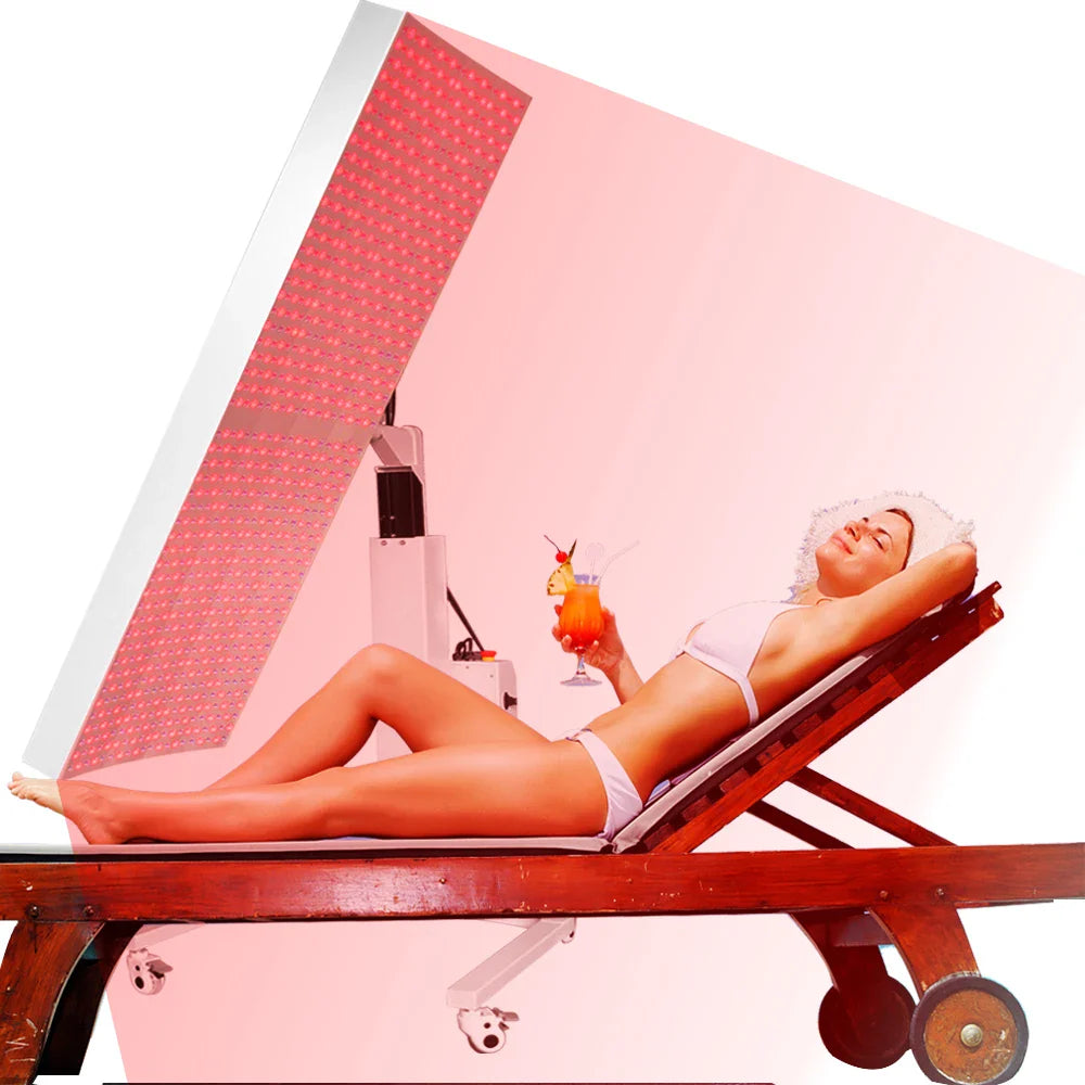 Whole Body Infrared Red Light Therapy Spa, 660nm & 850nm LED Therapy Light