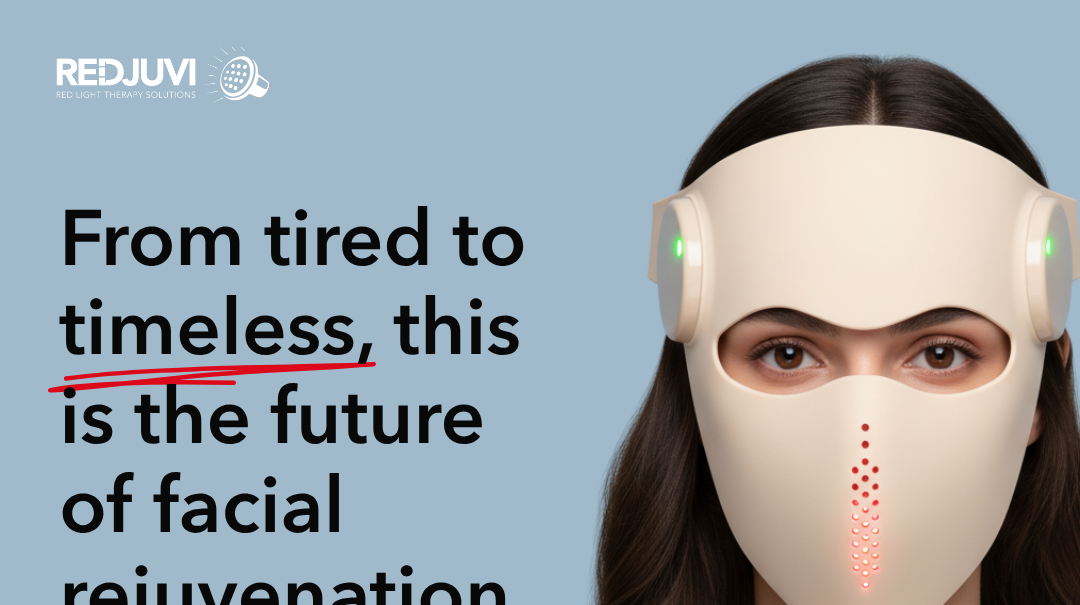 Redjuvi™ GlowLift : Laser Red Light Therapy Mask with Quad-Chip Technology™